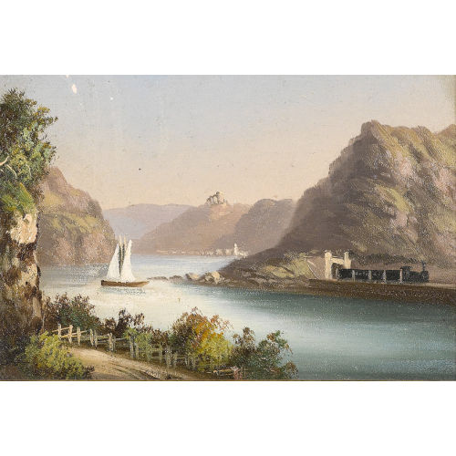ABRAHAM ST�HLI : Zwei Schweizer Landschaften (DOBIASCHOFSKY AUKTIONEN AG)