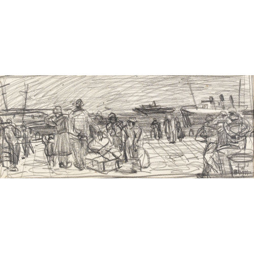 ARNOLD BR�GGER : Am Hafen (DOBIASCHOFSKY AUKTIONEN AG)