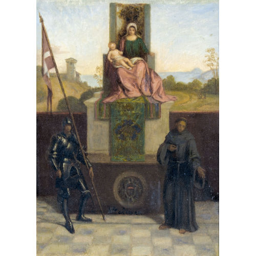 VINCENZO CABIANCA : Madonna von Castelfranco (DOBIASCHOFSKY AUKTIONEN AG)