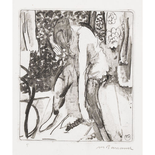 MAURICE BARRAUD : Femme qui s′habille (DOBIASCHOFSKY AUKTIONEN AG)