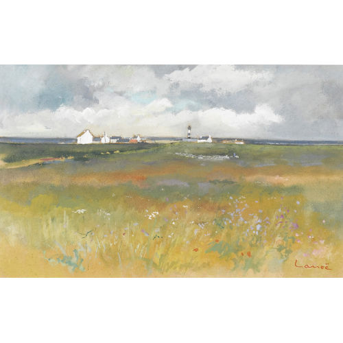 ALPHONSE LANOE : 'Le phare' (DOBIASCHOFSKY AUKTIONEN AG)