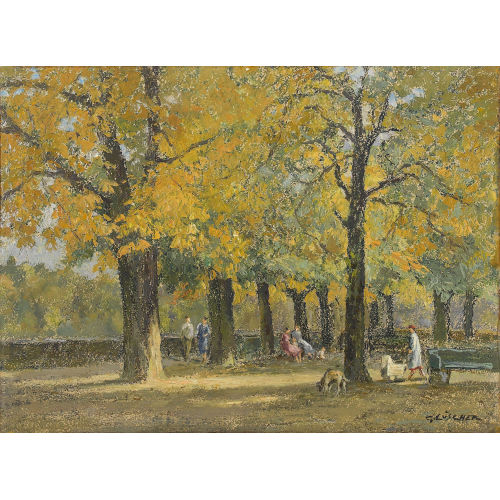 GOTTFRIED L�SCHER : 'Berner Altstadt-Promenade' (DOBIASCHOFSKY AUKTIONEN AG)