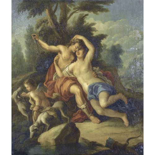 ANTOINE COYPEL : Venus und Adonis in bukolischer Landschaft (DOBIASCHOFSKY AUKTIONEN AG)