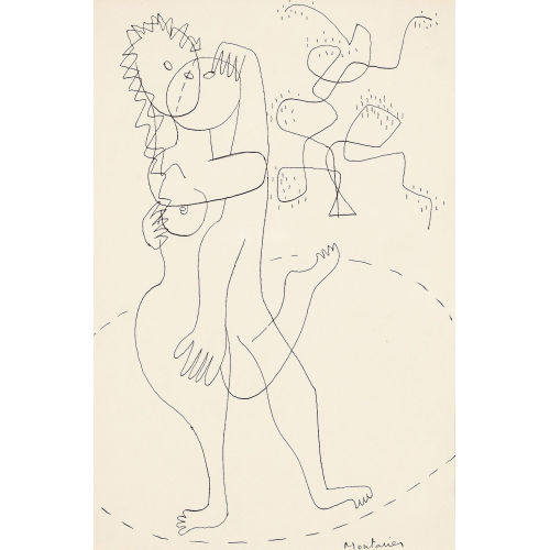 FRANCIS ETIENNE MONTANIER : Le couple (DOBIASCHOFSKY AUKTIONEN AG)