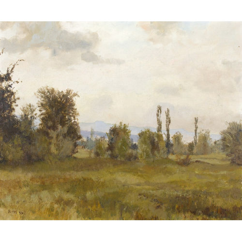 RUDOLF M�LLER : 'An der alten Aare bei B�ren' (DOBIASCHOFSKY AUKTIONEN AG)