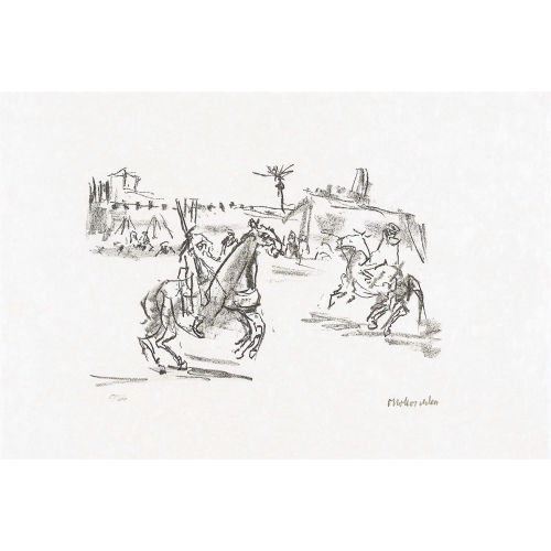 OSKAR KOKOSCHKA : Fantasia II (DOBIASCHOFSKY AUKTIONEN AG)