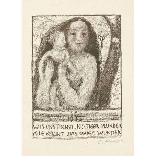 CUNO AMIET : Mutter und Kind (DOBIASCHOFSKY AUKTIONEN AG)