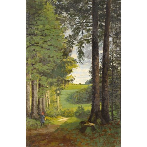ALMA LOUISE R�DIS�HLI : 'Am Waldrand bei Worb in Enggistein' (DOBIASCHOFSKY AUKTIONEN AG)