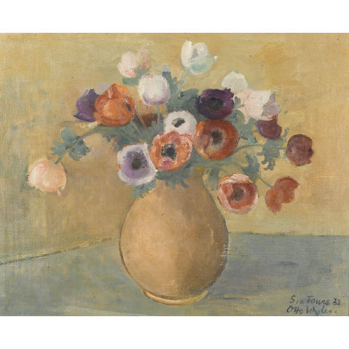 OTTO WYLER : Stillleben mit Anemonen (DOBIASCHOFSKY AUKTIONEN AG)
