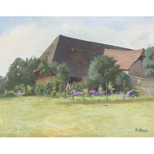 ROBERT KIENER : 'Habstetten' (DOBIASCHOFSKY AUKTIONEN AG)
