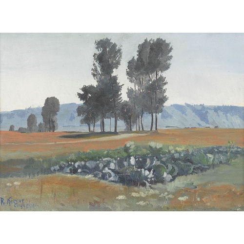 ROBERT KIENER : Ebene Seel�nder Landschaft (DOBIASCHOFSKY AUKTIONEN AG)