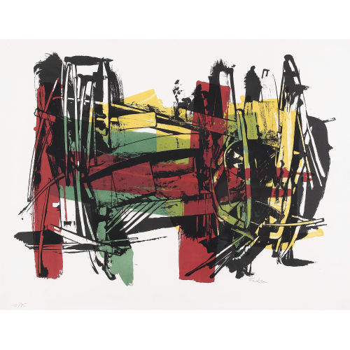 FRANZ FEDIER : Expressive Komposition (DOBIASCHOFSKY AUKTIONEN AG)