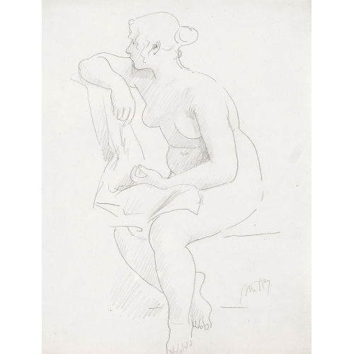 PAUL THEOPHILE ROBERT : Frauenakt (DOBIASCHOFSKY AUKTIONEN AG)