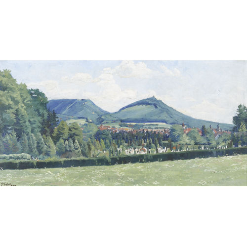 PAUL SCH�RCH : Ansicht von Olten mit dem S�lischl�ssli (DOBIASCHOFSKY AUKTIONEN AG)