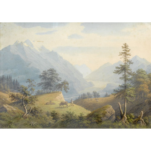 ANTON WINTERLIN : Der Hasliberg im Berner Oberland (DOBIASCHOFSKY AUKTIONEN AG)