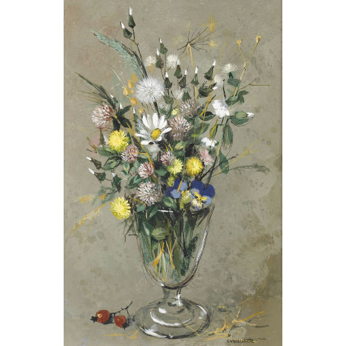 RENEE YOLANDA HAUSER : 'Bouquet aux tr�fles' (DOBIASCHOFSKY AUKTIONEN AG)