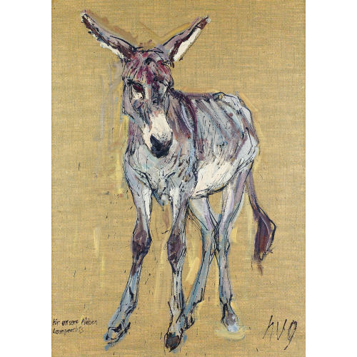 FRITZ HUG : Eselfohlen (DOBIASCHOFSKY AUKTIONEN AG)