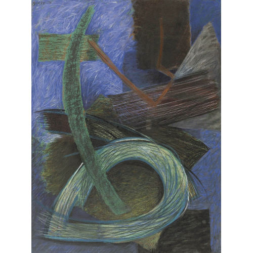 HENRI BERNARD GOETZ : Composition abstraite (DOBIASCHOFSKY AUKTIONEN AG)