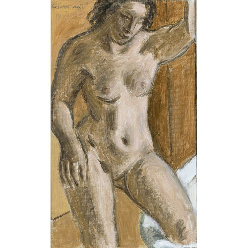 WILHELM GIMMI : 'Nu debout � la baignoire' (DOBIASCHOFSKY AUKTIONEN AG)