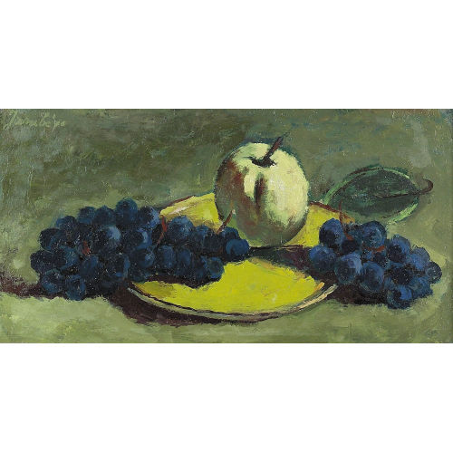 JEANNE) JANEBE (EIGTL. BARRAUD-PELLET : Stillleben mit Trauben und �pfeln (DOBIASCHOFSKY AUKTIONEN AG)