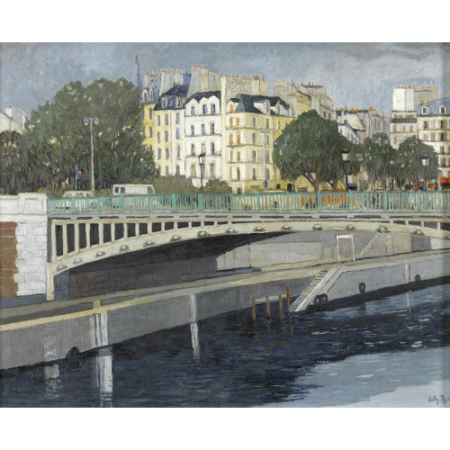 KATHY (THYS-BILL THYS : Ansicht der Seine in Paris (DOBIASCHOFSKY AUKTIONEN AG)