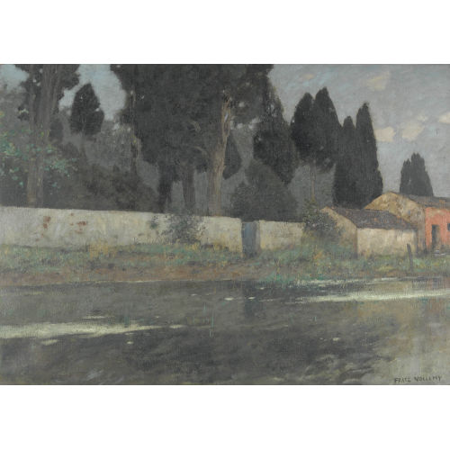 FRITZ VOELLMY : Sommerliche Flusslandschaft (DOBIASCHOFSKY AUKTIONEN AG)
