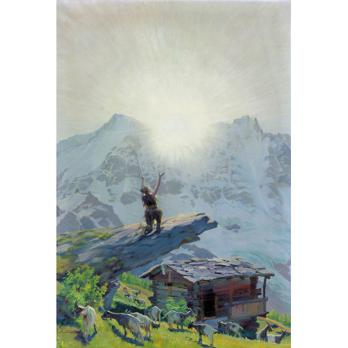 KARL ANNELER : 'Der Balmenmann' (DOBIASCHOFSKY AUKTIONEN AG)