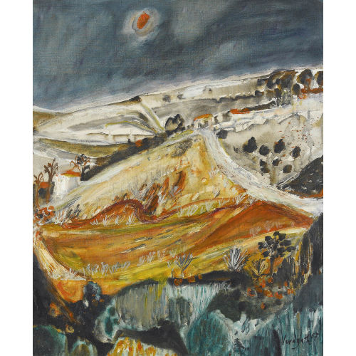 HANS GEROLD VERAGUTH : S�dliche Landschaft (DOBIASCHOFSKY AUKTIONEN AG)