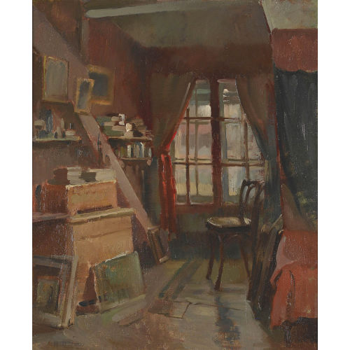 HENRI DUFAUX : Das Atelier des K�nstlers (DOBIASCHOFSKY AUKTIONEN AG)