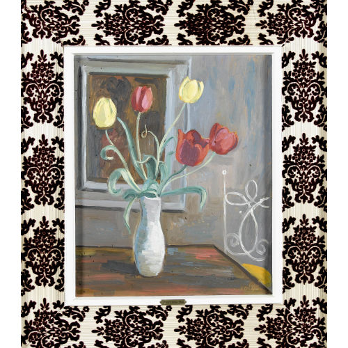 PAUL JAKOB) PAOLO (EIGTL. M�LLER : Stillleben mit Tulpen (DOBIASCHOFSKY AUKTIONEN AG)