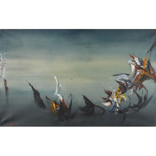 AFROYIM (EIGTL. SCH�LLER SOSHANA : 'Sea weeds' (DOBIASCHOFSKY AUKTIONEN AG)