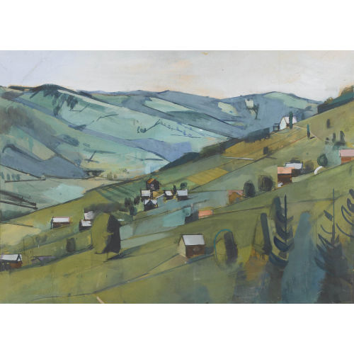 HANS ROHNER : 'Toggenburger Landschaft' (DOBIASCHOFSKY AUKTIONEN AG)