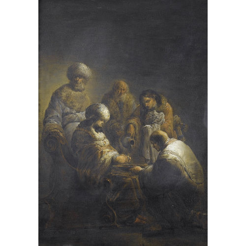 LEONARD BRAMER : Handwaschung des Pontius Pilatus (DOBIASCHOFSKY AUKTIONEN AG)