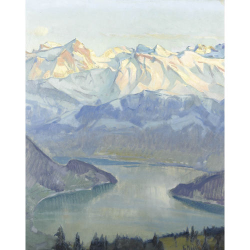 ERNST HODEL D.J. : 'Rigi Urirotstock' (DOBIASCHOFSKY AUKTIONEN AG)