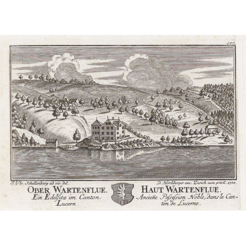 DAVID HERRLIBERGER : 'Ober Wartenflue. Haut Wartenflue.' (DOBIASCHOFSKY AUKTIONEN AG)