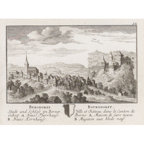 DAVID HERRLIBERGER : 'Burgdorff, Bourgdorff,' (DOBIASCHOFSKY AUKTIONEN AG)