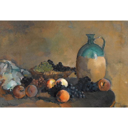 GUILLAUME DULAC : 'Raisins et p�ches' (DOBIASCHOFSKY AUKTIONEN AG)