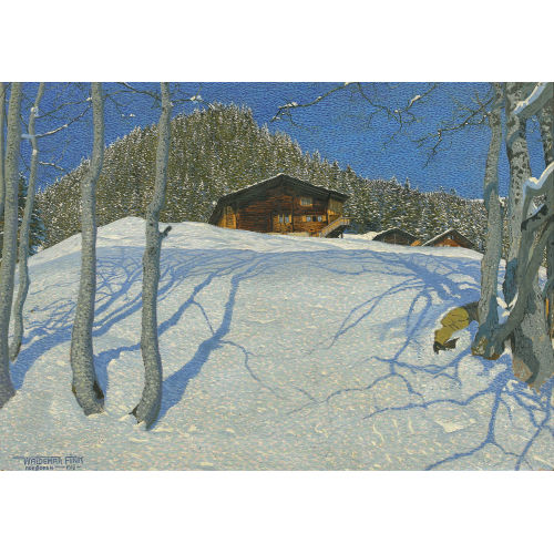 WALDEMAR FINK : 'Winteridyll' (DOBIASCHOFSKY AUKTIONEN AG)