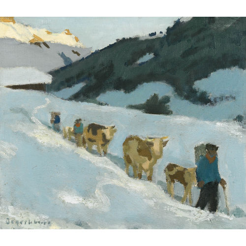 HANS JEGERLEHNER : 'Winterlandschaft' (DOBIASCHOFSKY AUKTIONEN AG)