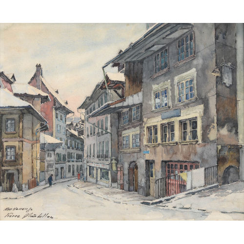 PIERRE CHATILLON : 'Mattenenge' (DOBIASCHOFSKY AUKTIONEN AG)