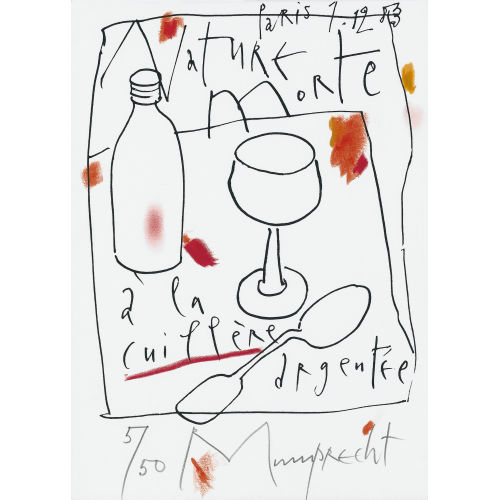 RUDOLF MUMPRECHT : 'Nature morte...' (DOBIASCHOFSKY AUKTIONEN AG)