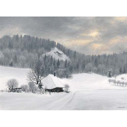 CLAUDE SAUTHIER : 'Ferme � l′or�e de la f�ret' (DOBIASCHOFSKY AUKTIONEN AG)