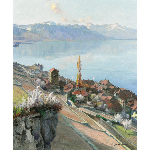 PAUL LEPINARD : 'Matin St. Saphorin' (DOBIASCHOFSKY AUKTIONEN AG)