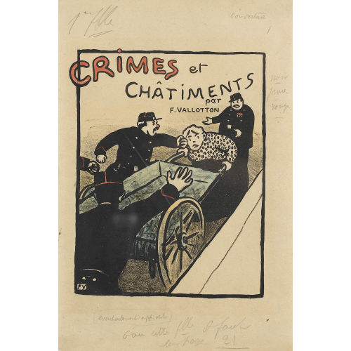 FELIX VALLOTTON : 'Crimes et Ch�timents' (DOBIASCHOFSKY AUKTIONEN AG)