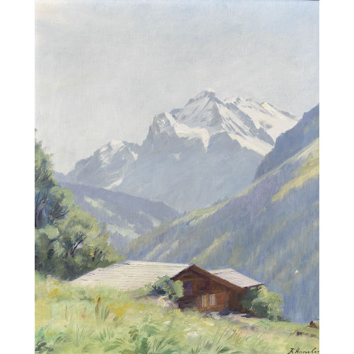 KARL ANNELER : 'Wetterhorn' (DOBIASCHOFSKY AUKTIONEN AG)