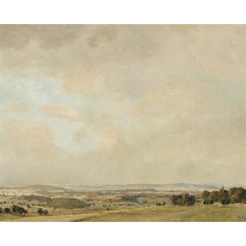 RUDOLF M�LLER : Landschaftspartie im Mittelland (DOBIASCHOFSKY AUKTIONEN AG)