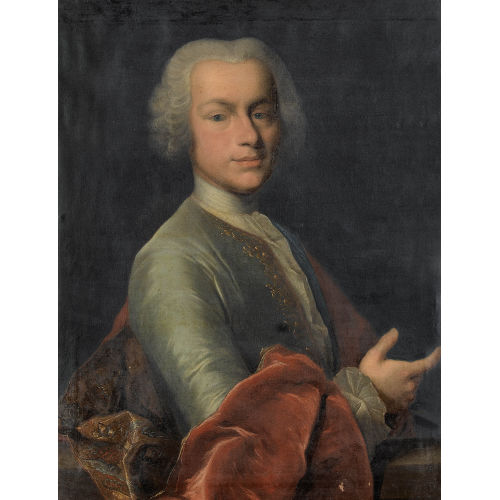 JOHANN RUDOLF DAELLIKER : Portr�t des Franz Christoph M�ller (DOBIASCHOFSKY AUKTIONEN AG)