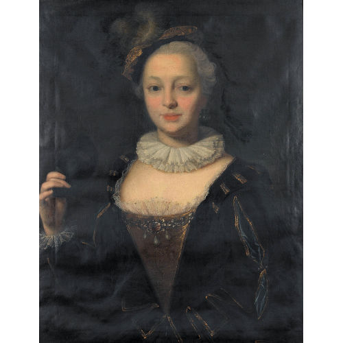 JOHANN RUDOLF DAELLIKER : Portr�t der Marianne M�ller (DOBIASCHOFSKY AUKTIONEN AG)