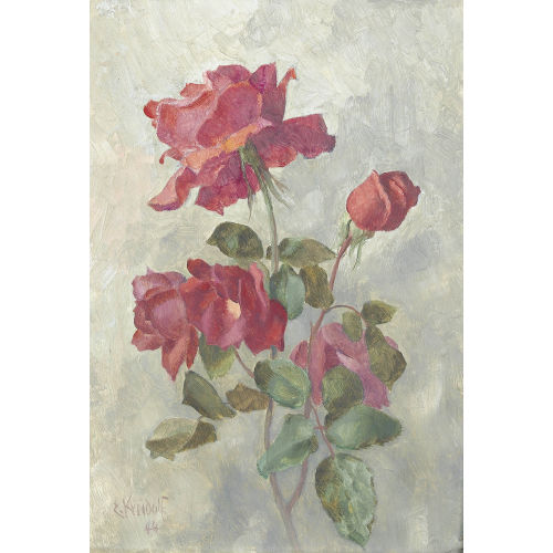 ERNST KREIDOLF : 'Rosen' (DOBIASCHOFSKY AUKTIONEN AG)