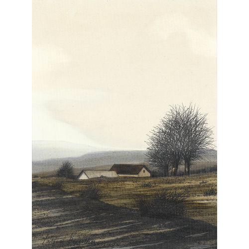 JACQUES DEPERTHES : Franz�sische Landschaft mit Geh�ft (DOBIASCHOFSKY AUKTIONEN AG)
